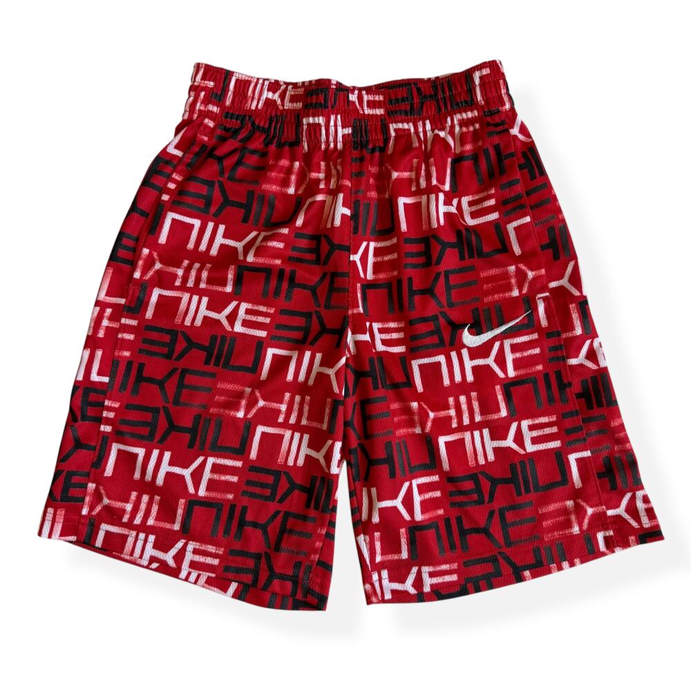 Nike Youth Dri-Fit Red Shorts Medium